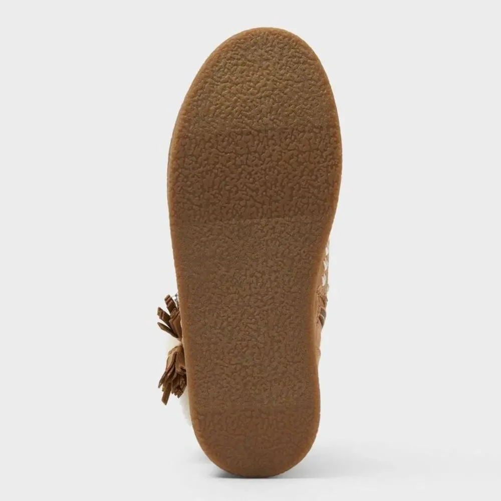 Kids' Fairley Booties - Cat & Jack Tan 5